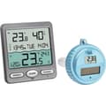Miniatyrbild 1 av 3: TFA Dostmann VENICE Funk-Pool-Thermometer Pooltermometer Antracit 30.3056.10