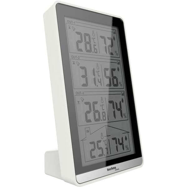 Techno Line Temperaturstation WS 7060 Trådlös termo-/hygrometer