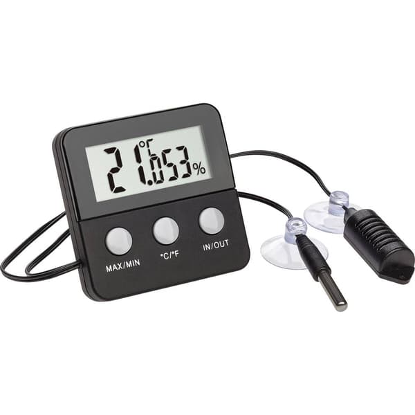 TFA Dostmann TERRACHECK Termo-/Hygrometer Svart 30.5044.01