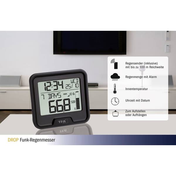 TFA Dostmann 47.3005.01 Regnmätare