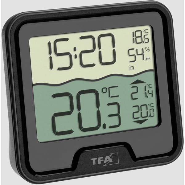 TFA Dostmann Marbella Pooltermometer Svart 30.3066.01