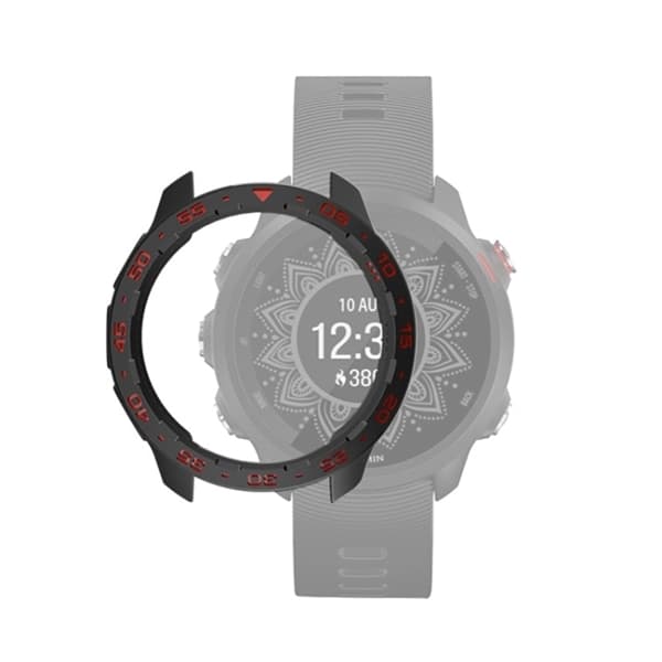 Beskyttelsescover Garmin Forerunner 245 / 245M Sort/Rød