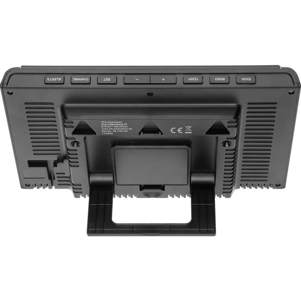 TFA Dostmann WEATHER PRO 35.1161.01 Trådlös digital väderstation Prognos för 12-24 timmar Antal max. sensorer 3