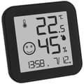 Miniatyrbild 2 av 4: TFA Dostmann BLACK & WHITE Termo-/Hygrometer Svart 30.5054.01