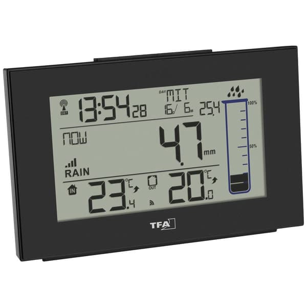TFA Dostmann 47.3006.01 Trådlös regnmätare