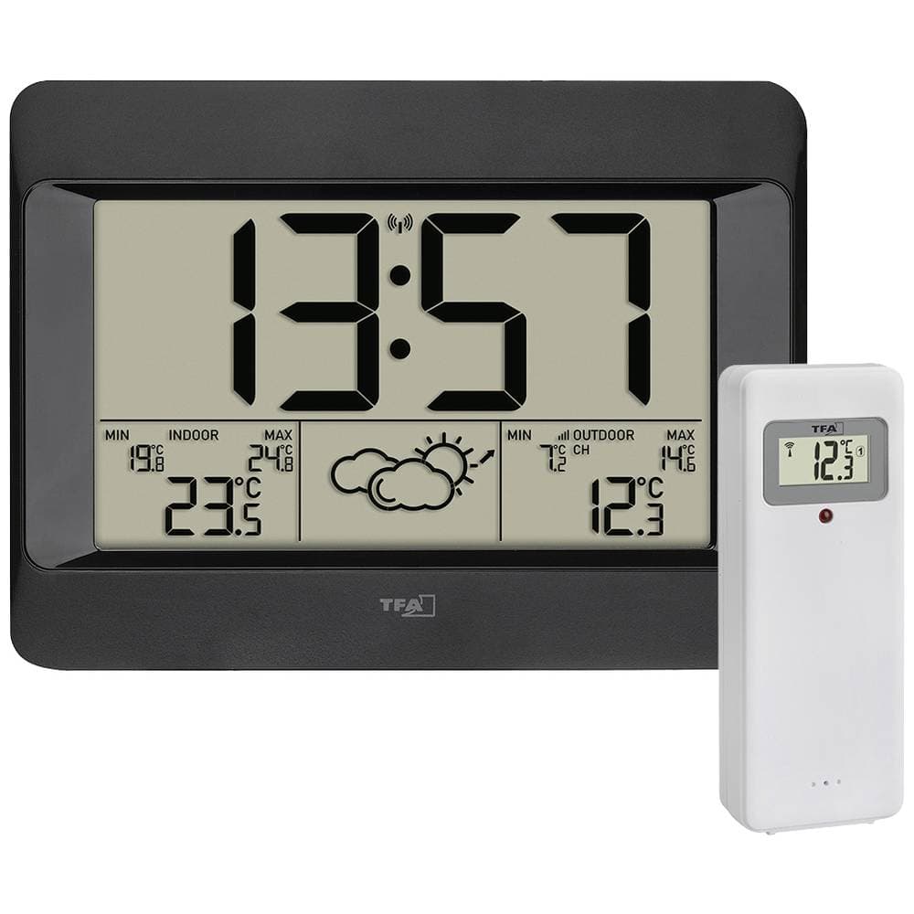 TFA Dostmann ZENO 35.1163.01 Trådlös digital väderstation