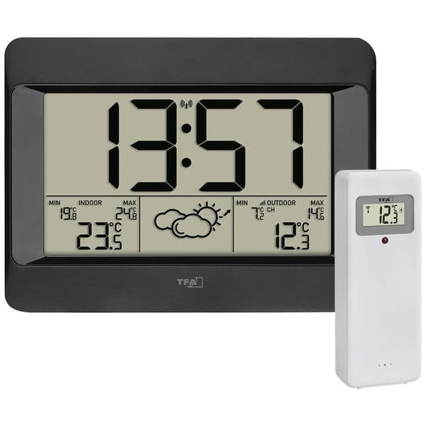 TFA Dostmann ZENO 35.1163.01 Trådlös digital väderstation Antal max. sensorer 3