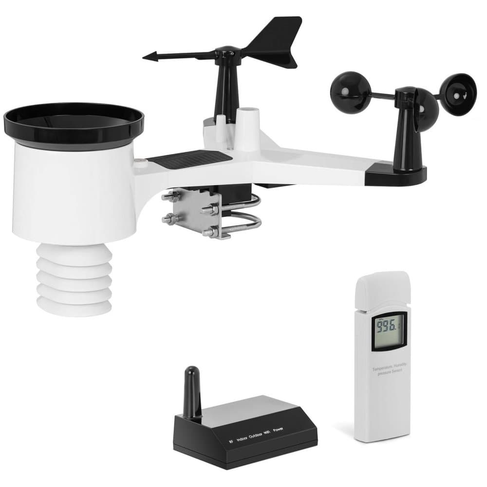 Steinberg Systems WiFi-väderstation - Utomhussensor - Inomhussensor