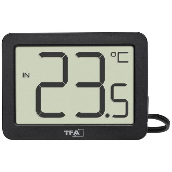 TFA Dostmann Termometer Svart 30.1066.01