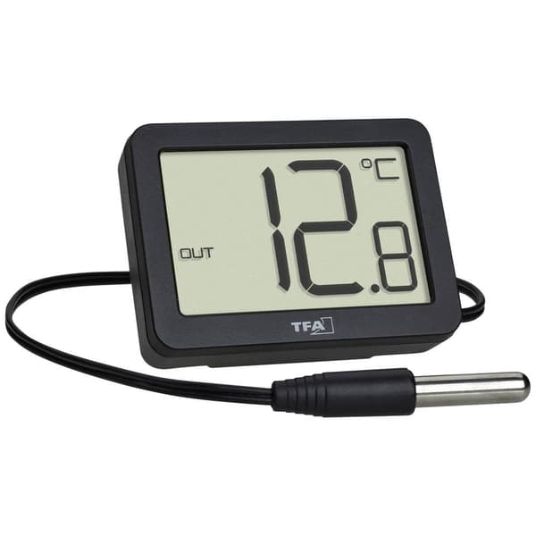 TFA Dostmann Termometer Svart 30.1066.01