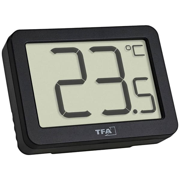 TFA Dostmann Termometer Svart