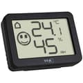 Miniatyrbild 1 av 4: TFA Dostmann Termo-/Hygrometer Svart 30.5055.01