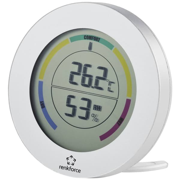 Renkforce Termo-/Hygrometer Silver