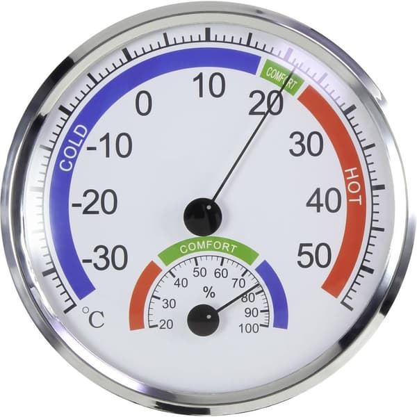Termo-/Hygrometer Silver TH101E