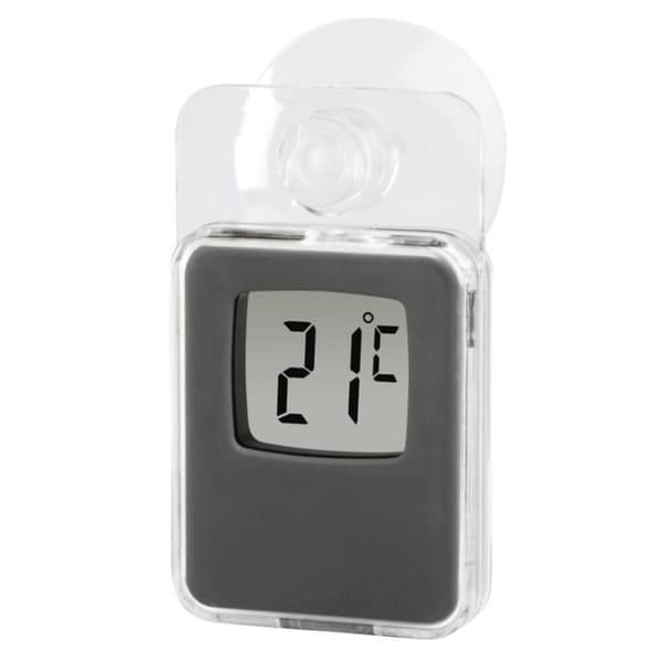 Hama Fönstertermometer för inomhus och utomhus Digital 7,5 x 4,6 Cm Grå