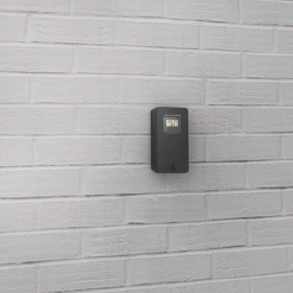 Hama Vejrstation Premium Med LED-farvedisplay og USB-opladningsfunktion