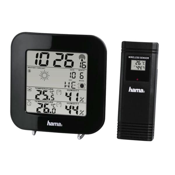 Hama Vejrstation EWS-200 Sort