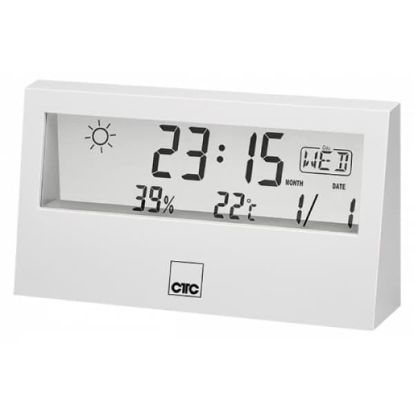 CTC väderstation klockfunktion WSU 7022 Vit