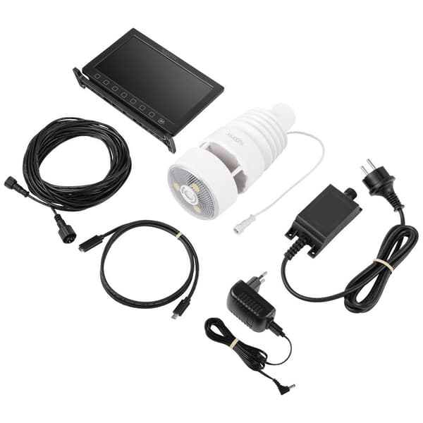 Sygonix SY-5479628 WiFi-väderstation Prognos för 2 dagar Antal max. sensorer 8 st