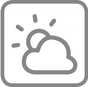 Väderstation METEO SP98 - 14,5x8,5x4,5 cm - trådlöst - svart