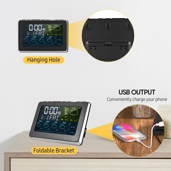 Wifi Vejrstation med Ur: Tuya & Smartlife APP