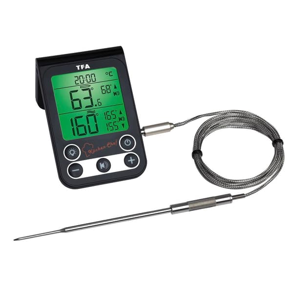 Tfa Dostmann Thermometer 14.1512.01 Kitchen Chef Svart