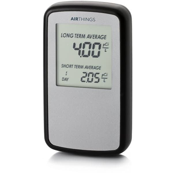 Airthings Corentium Home - radonmonitor Silver