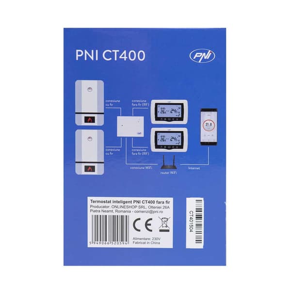 Pni Ct 400 Smart Termostat Hvid
