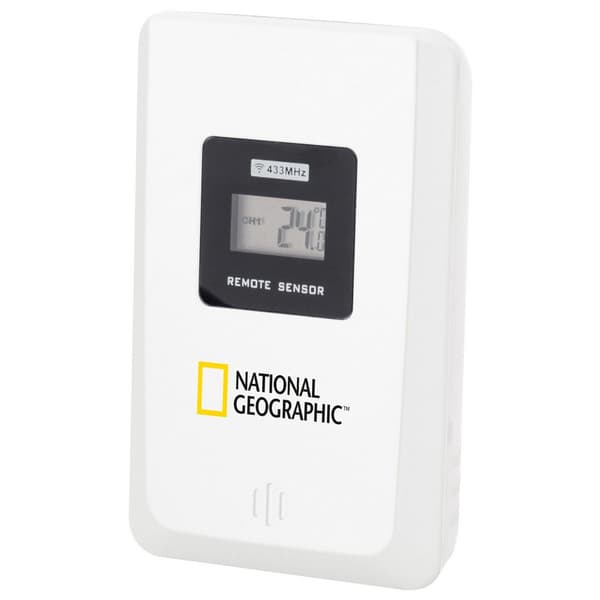 National Geographic Vejrstationsvisning 9070300 Sort