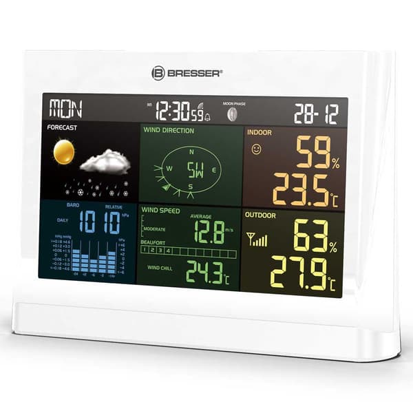 Bresser Vejrcenter 7002550gye000 Hvid