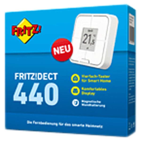 Avm Älykäs Termostaatti Fritz Dect 440 Valkoinen