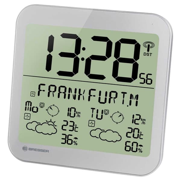 Bresser Vejr Ur Mytime Meteotime Grå
