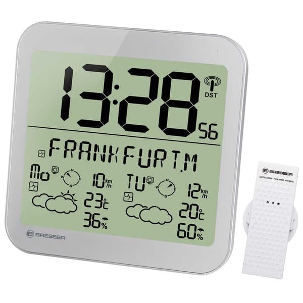 Bresser Vejr Ur Mytime Meteotime Grå