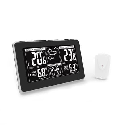 Adler | Sort | Hvid digital skærm | Vejrstation | 1175 e.Kr