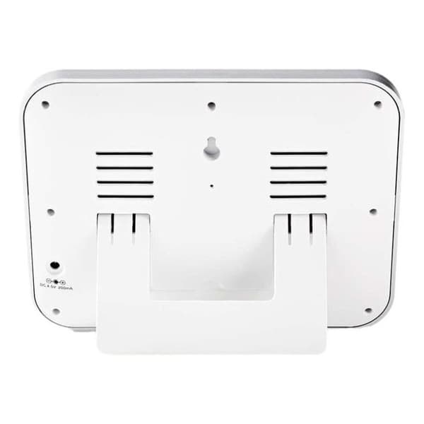 Nedis - Väderstation | Interiör och exteriör | Trådlös vädersensor | Väderprognos | LCD färgdisplay