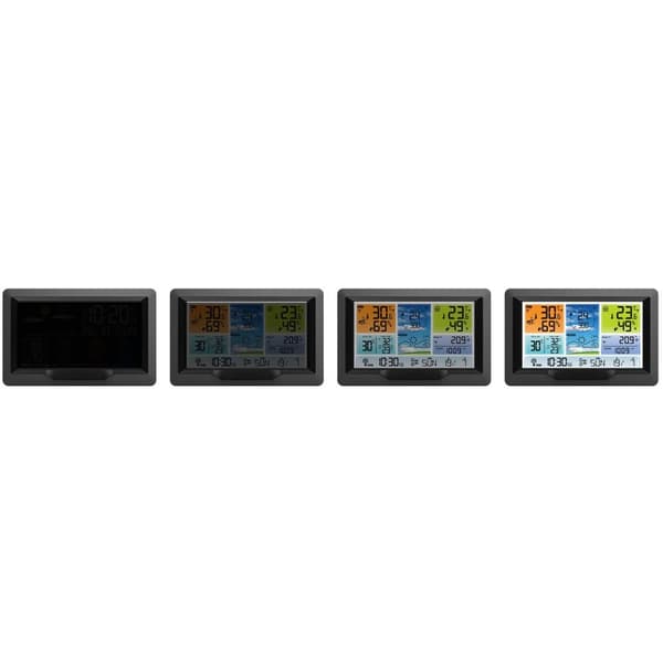 Vejrstation med display BD-905 grafit