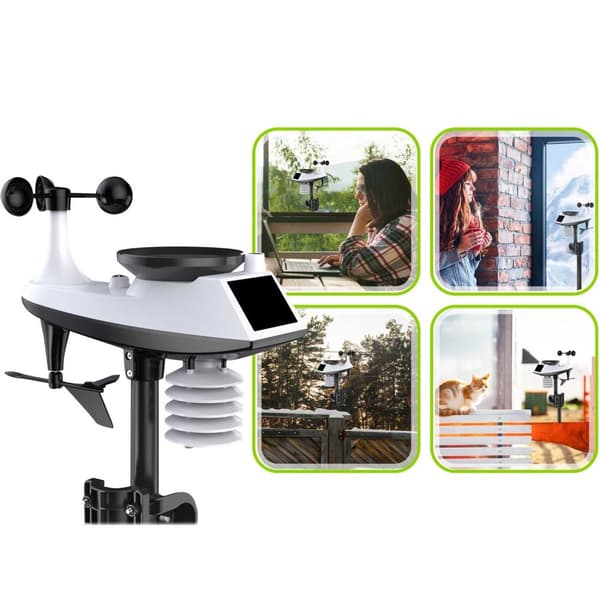 Vejrstation med display BD-905 grafit