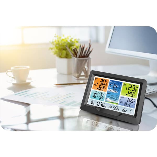Vejrstation med display BD-905 grafit
