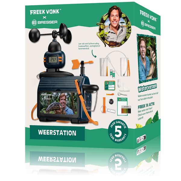 Bresser Freek Vonk X Väderstation Blå One Size / EU Plug