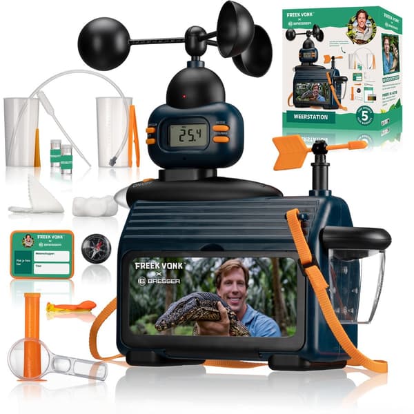 Bresser Freek Vonk X Väderstation Blå One Size / EU Plug