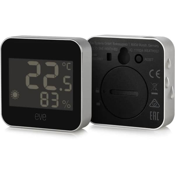 EVE WEATHER ansluten väderstation - Apple HomeKit Bluetooth Thread-teknik