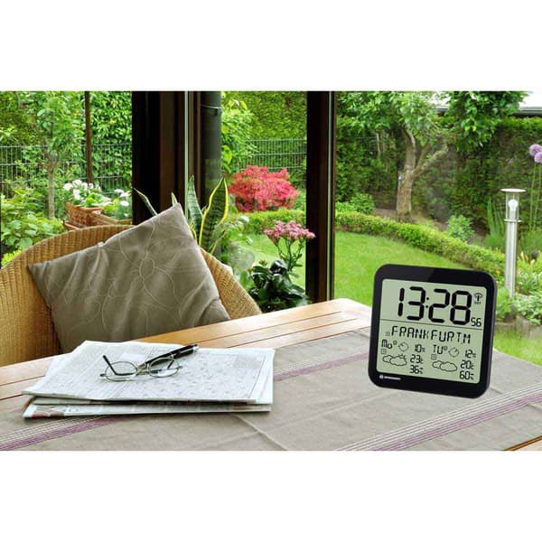 Bresser Mytime Meteotime Vejrur Sort