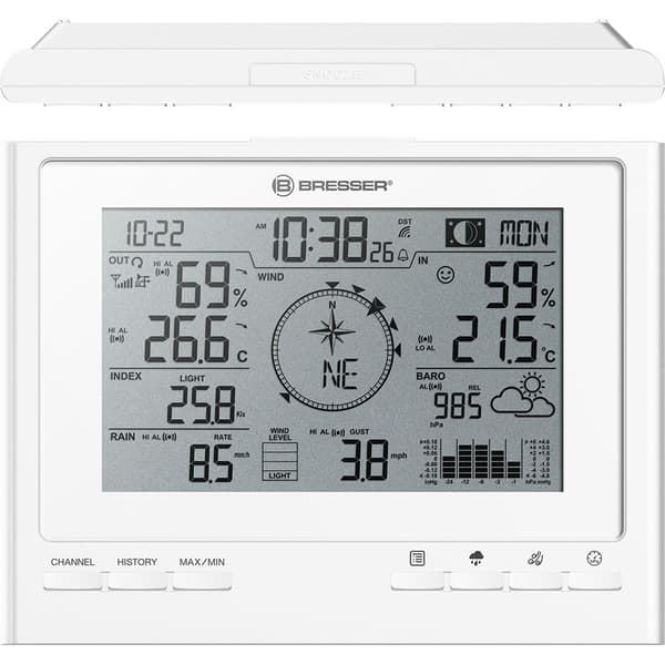 Bresser 7003110gye000 Vejrstation Hvid