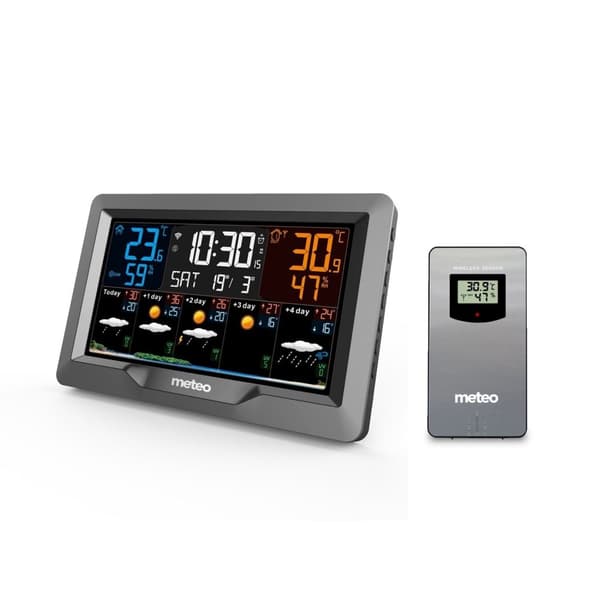 Meteo SP101 Vejrstation med WiFi, 5-dages prognose & UV-indeks for vejrentusiaster