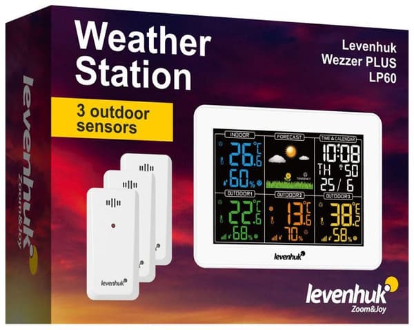 Väderstation Levenhuk Wezzer PLUS LP60