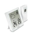 Miniatyrbild 2 av 3: Väderstation Zakynthos Termometer Hygrometer med Utomhussensor Vit