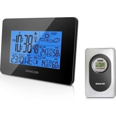 Väderstation SENCOR SWS 51 W - Termometer hygrometer - Vit - AAA, AA - 18,5 cm x 3,5 cm x 13,5 cm