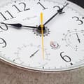 Miniatyrbild 4 av 4: NeXtime Utomhus Väderstation Klocka - Metall Ø40,5CM - Galvaniserad Tulip Färg