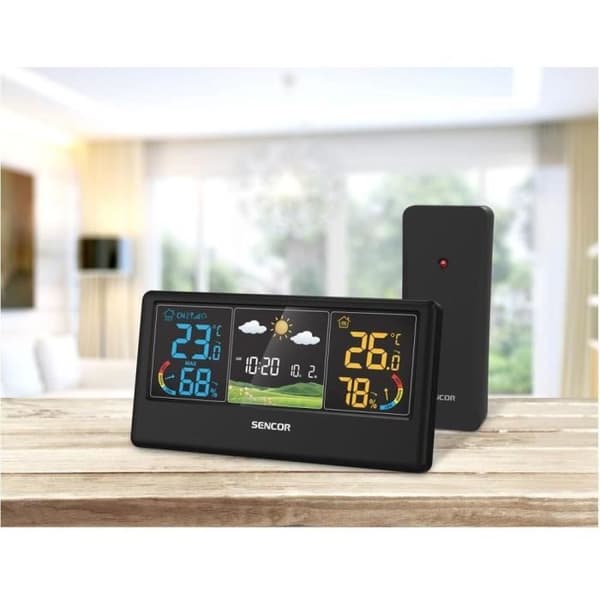 Väderstation med trådlös sensor - Sencor - SWS 4100 B