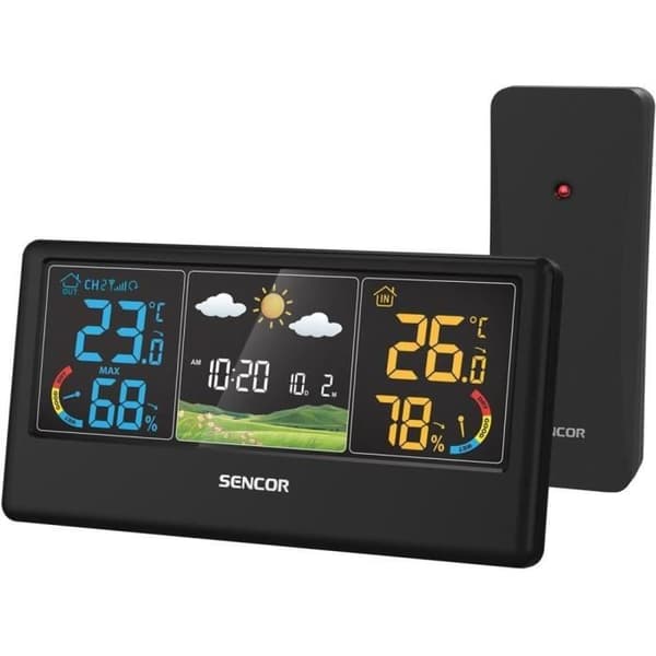 Väderstation med trådlös sensor - Sencor - SWS 4100 B